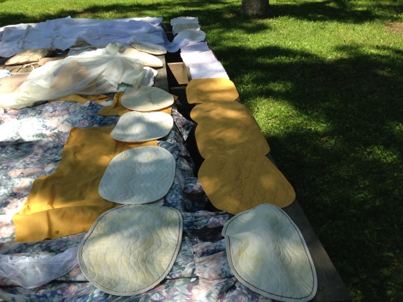 A-frame placemats