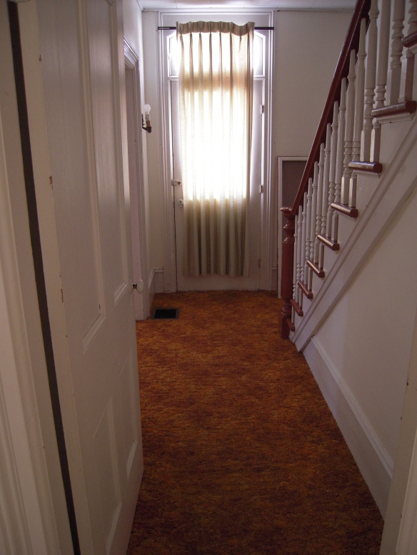 Manse downstairs front hallway