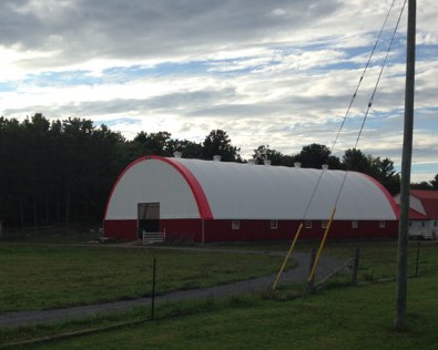 Modern barn, Highway 62